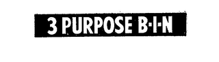 3 PURPOSE B-I-N logo