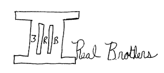 3 R B III REAL BROTHERS logo