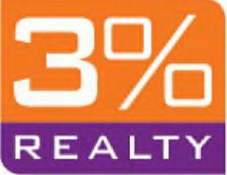 3% REALTY logo