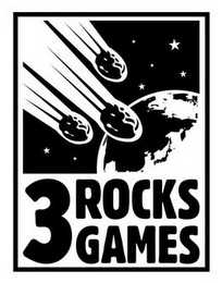 3 ROCKS GAMES logo