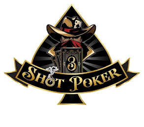3 SHOT POKER logo