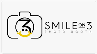 3 SMILE ON 3 PHOTO BOOTH logo