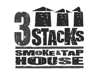 3 STACKS SMOKE & TAP HOUSE logo