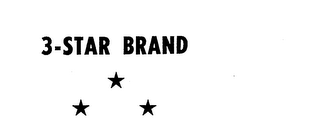 3-STAR BRAND logo