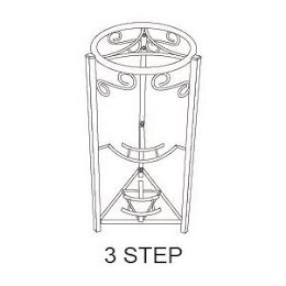 3 STEP logo