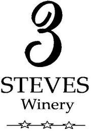 3 STEVES WINERY logo