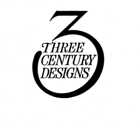 3 THREE CENTURY DESIGNS logo