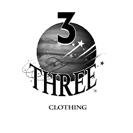 3 THREE CLOTHING logo