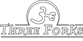 3 THREE FORKS logo