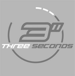 3" THREE SECONDS logo