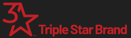 3 TRIPLE STAR BRAND logo