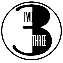 3 TWO THREE logo