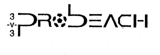 3-V-3 PROBEACH logo