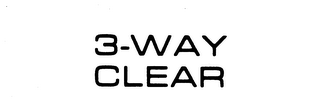 3-WAY CLEAR logo