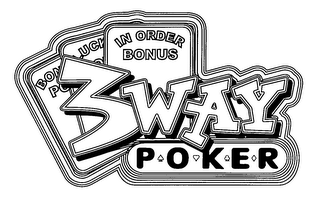 3 WAY POKER IN ORDER BONUS logo