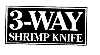 3-WAY SHRIMP KNIFE logo