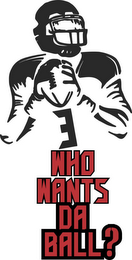 3 WHO WANTS DA BALL logo