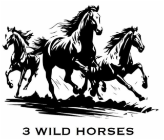 3 WILD HORSES logo