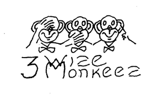 3 WIZE MONKEEZ logo