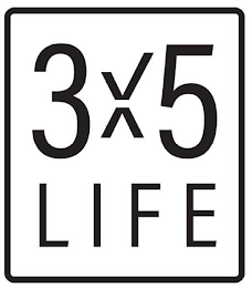 3 X 5 LIFE logo