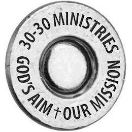 30-30 MINISTRIES GOD'S AIM OUR MISSION logo