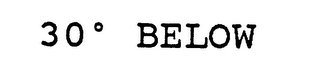 30 BELOW logo