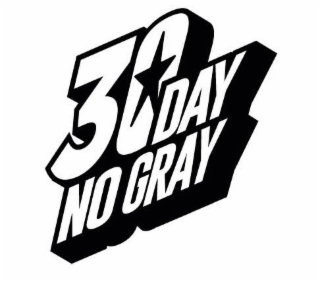 30 DAY NO GRAY logo