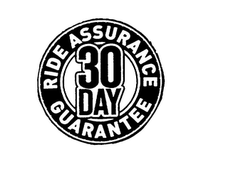 30 DAY RIDE ASSURANCE GUARANTEE logo