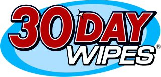 30 DAY WIPES logo