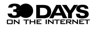 30 DAYS ON THE INTERNET logo