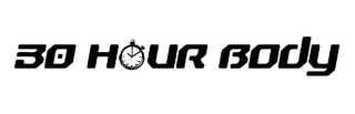 30 HOUR BODY logo