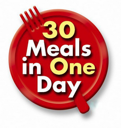 30 MEALS IN ONE DAY logo
