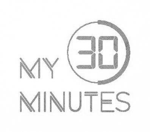 30 MY MINUTES logo
