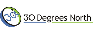 30° N 30 DEGREES NORTH logo
