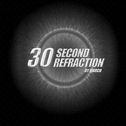 30 SECOND REFRACTION BY MARCO logo