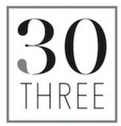 30 THREE logo