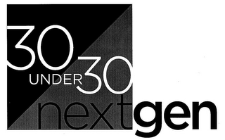 30 UNDER 30 NEXT GEN logo