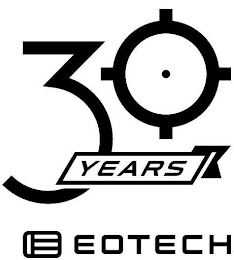 30 YEARS E EOTECH logo