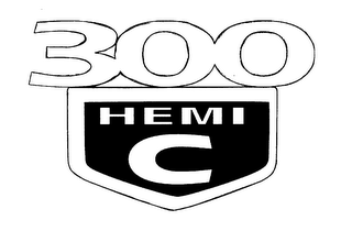 300 HEMI C logo
