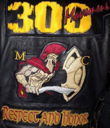 300 MOVEMENT MC RESPECT AND HONOR logo