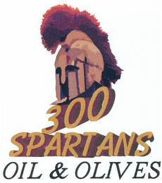 300 SPARTANS OIL & OLIVES logo