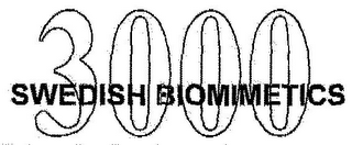 3000 SWEDISH BIOMIMETICS logo