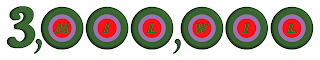 3,000,000 MIL WIL logo