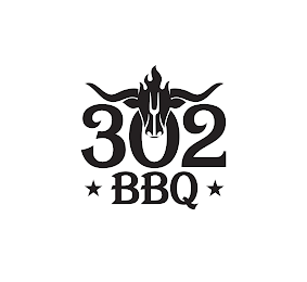 302 BBQ logo