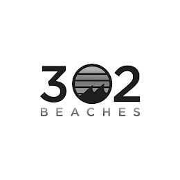 302 BEACHES logo