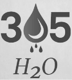 305 H2O logo