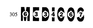 305 M E D I C O S 6 3 3 4 2 6 7 logo