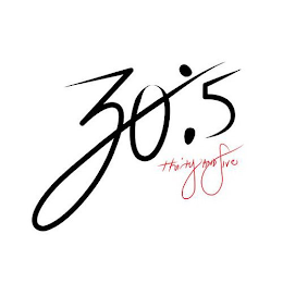 30:5 THIRTY AND FIVE logo