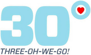 30º THREE-OH-WE-GO! logo
