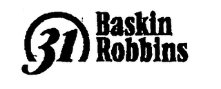 31 BASKIN ROBBINS logo